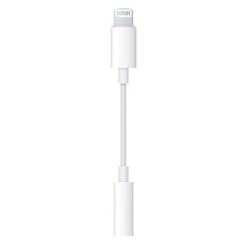 Перехідник Apple Lightning - 3.5 мм Headphones for iPhone 7 білий (MMX62ZM/A) фото №3