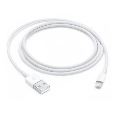 Дата кабель Apple Lightning - USB 1 м білий (MXLY2ZM/A) фото №1