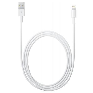 Дата кабель Apple Lightning - USB 2 м білий (MD819) фото №1