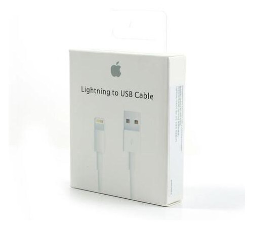 Дата кабель Apple Lightning - USB 0.5 м білий (ME291) (HC, in box) фото №1