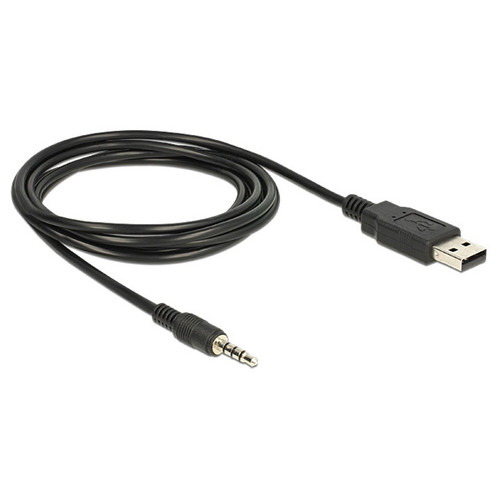 Аудіо-кабель Value USB AM - Jack 3.5 мм для iPod Shuffle 1 м Black (S1009) фото №2