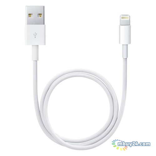 Кабель Apple Lightning to USB 2.0 1m для iPod/iPhone (MD818ZM/A) фото №1