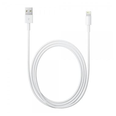 Дата кабель Apple Lightning - USB 1 м білий (MQUE2) фото №1