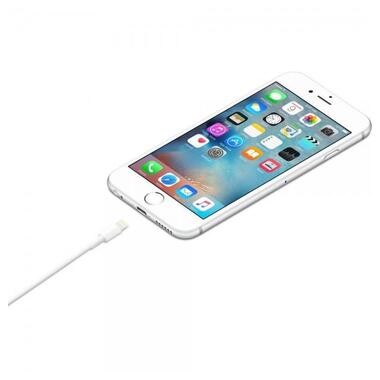 Дата кабель Apple Lightning - USB 1 м білий (MQUE2) фото №2