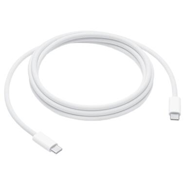 Дата кабель Apple USB Type-C - USB Type-C 240 W 2 м білий (MU2G3ZM/A) фото №1
