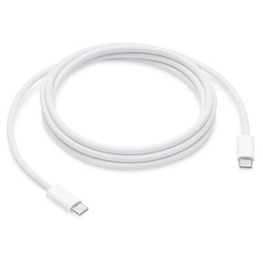 Дата кабель Apple USB Type-C - USB Type-C Charge Cable 240 W 2 м білий (MU2G3) фото №1