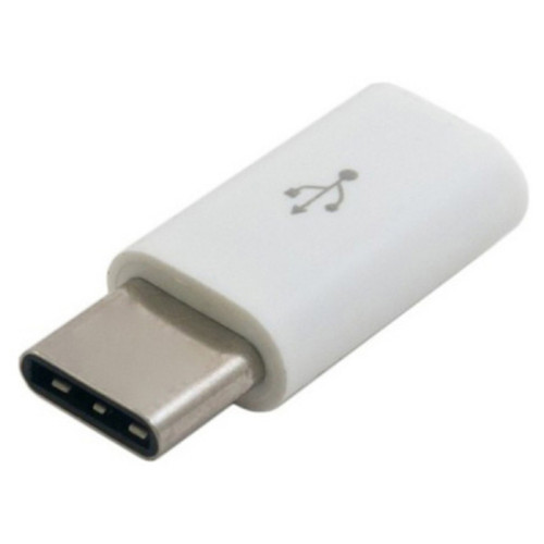 Адаптер Lapara Type C to micro-USB OTG White (LA-Type-C-MicroUSB-adapter white) фото №1