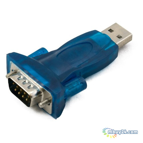 Адаптер ExtraDigital USB 2.0 - RS-232 Blue (KBU1654) фото №1