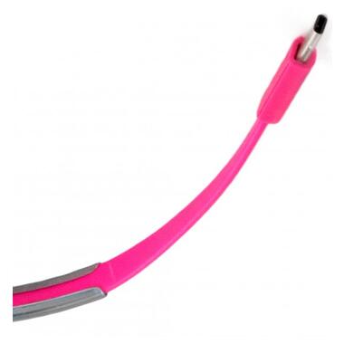 Дата кабель USB 2.0 AM to Type-C 0.18m pink EXTRADIGITAL (KBU1780) фото №4