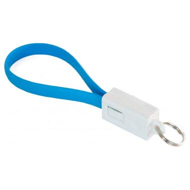 Дата кабель USB 2.0 AM to Micro 5P 0.18m blue EXTRADIGITAL (KBU1785) фото №1