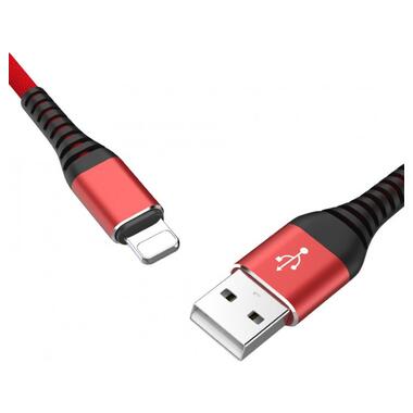 Дата кабель USB 2.0 AM to Lightning 1.0m Flexible MFI EXTRADIGITAL (KBU1758) фото №1