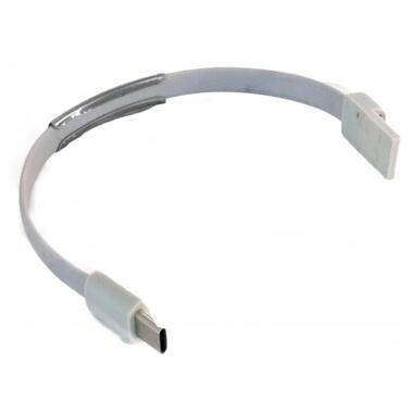 Дата кабель USB 2.0 AM to Type-C 0.2m grey EXTRADIGITAL (KBU1779) фото №4