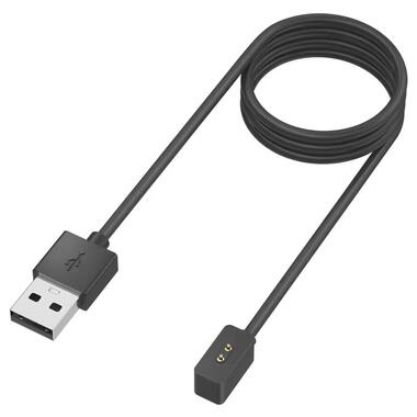 Магнитный USB-кабель Primo зарядное устройство док-cтанция Xiaomi Redmi Watch 3 Active / Watch 3 Lite - Black фото №1