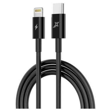 Дата кабель USB-C to Lightning 1.0m 60W black Grand-X (CL-08B) фото №2
