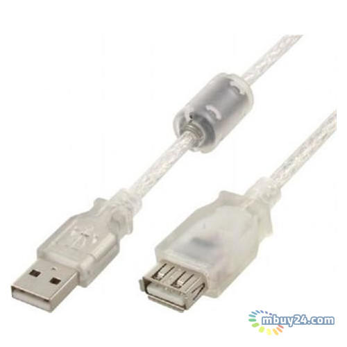 Кабель Cablexpert USB2.0 A - USB A, 4.5м, феритовий фільтр (CCF-USB2-AMAF-TR-15) фото №1