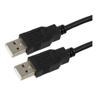Кабель Cablexpert USB A - USB A 1.8 м чорний (CCP-USB2-AMAM-6) фото №1