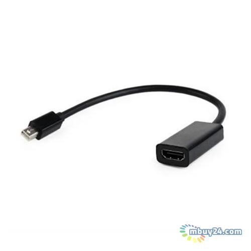 Адаптер Cablexpert Mini DisplayPort - HDMI 0.15 м чорний (A-mDPM-HDMIF-02) фото №1