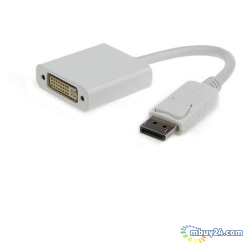 Адаптер Cablexpert DisplayPort - DVI 0.1 м White (A-DPM-DVIF-002-W) фото №1