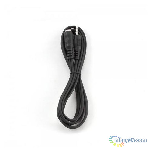 Аудіо кабель Cablexpert 3.5 мм - 3.5 мм 2 м чорний (CCA-423-2M) фото №2