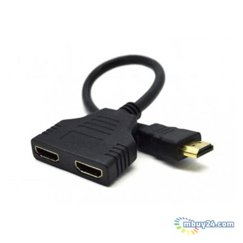 Розгалужувач Cablexpert HDMI - 2 x HDMI чорний (DSP-2PH4-04) (197467) фото №1