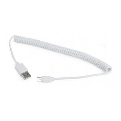 Кабель Cablexpert USB 2.0 A-тато / Micro B-тато 1.8 м білий (CC-mUSB2C-AMBM-6-W) фото №1