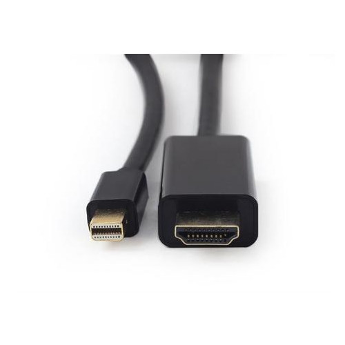 Кабель Cablexpert mini Displayport - HDMI 1.8 м чорний (CC-mDP-HDMI-6) фото №3
