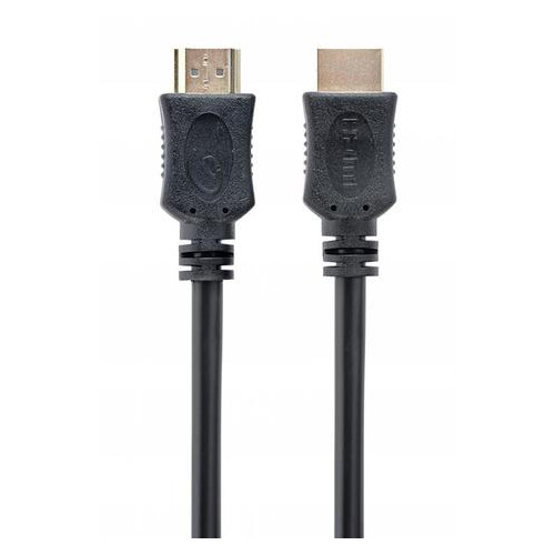 Кабель Cablexpert HDMI - HDMI 0.5 м Black (CC-HDMI4L-0.5M) фото №1
