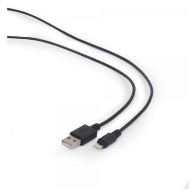 Дата кабель Cablexpert USB 2.0 AM to Lightning 2 м чорний (CC-USB2-AMLM-2M) фото №1