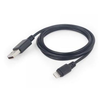 Дата кабель Cablexpert USB 2.0 AM to Lightning 2 м чорний (CC-USB2-AMLM-2M) фото №4