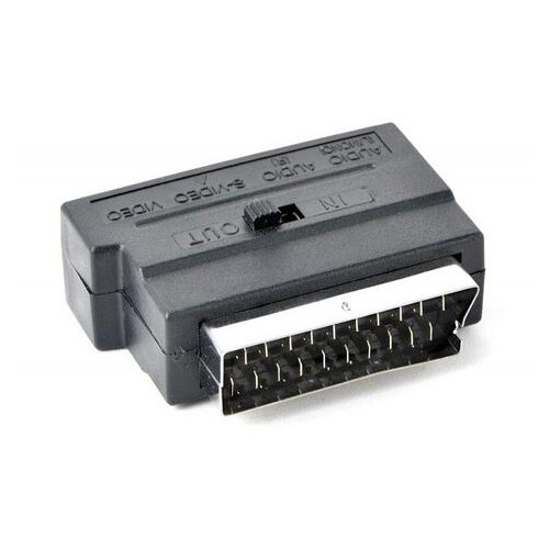 Адаптер Cablexpert SCART-S-Video / 3 x RCA Black (CCV-4415) фото №2