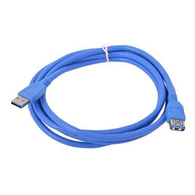 Дата кабель Cablexpert USB 3.0 AM / AF 1.8 м синій (CCP-USB3-AMAF-6) фото №1
