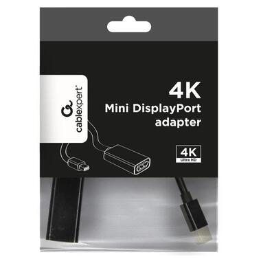 Кабель Cablexpert Mini DisplayPort to DisplayPort 0.15 м чорний (A-mDPM-DPF4K-01) фото №3