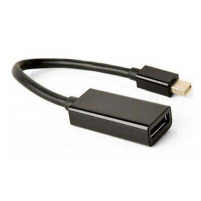 Кабель Cablexpert Mini DisplayPort to DisplayPort 0.15 м чорний (A-mDPM-DPF4K-01) фото №1
