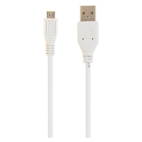Кабель Cablexpert USB - Micro USB 3 м білий (CCP-mUSB2-AMBM-W-10) фото №1