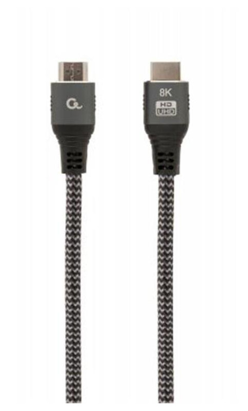 Кабель Cablexpert HDMI - HDMI v.2.1 1 м чорний (CCB-HDMI8K-1M) фото №1