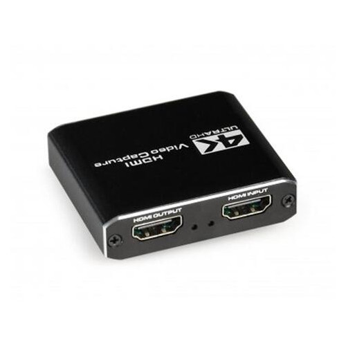 Адаптер Cablexpert HDMI - HDMI - USB чорний (UHG-4K2-01) фото №1