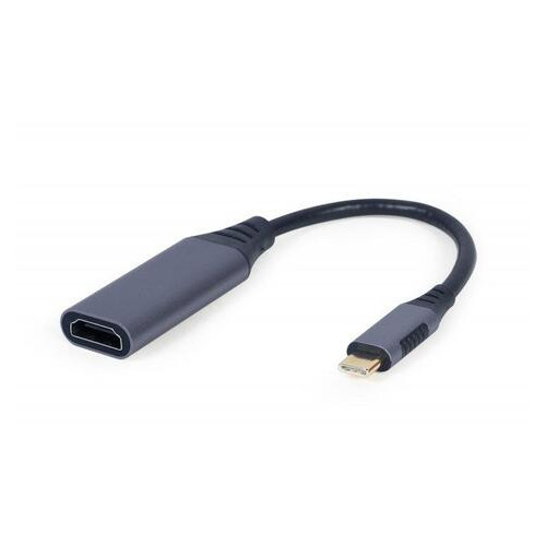 Адаптер Cablexpert USB-С - HDMI 0.15 м чорний (A-USB3C-HDMI-01) фото №1