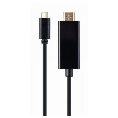 Кабель Cablexpert USB Type C - HDMI 2 м чорний (A-CM-HDMIM-02) фото №1