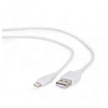Дата кабель Cablexpert USB 2.0 AM to Lightning 3 м білий (CC-USB2-AMLM-W-10) фото №1