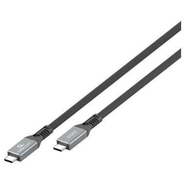 Дата кабель USB-C to USB-C 0.3m USB4 240W 8K60Hz 40Gbps Cablexpert (CCBP-USB4-CMCM240-0.3M) фото №2