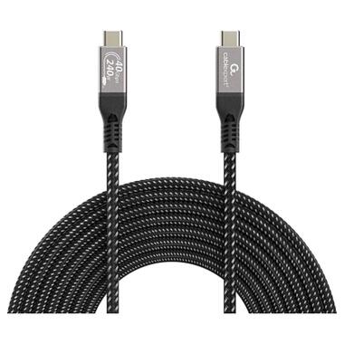Дата кабель USB-C to USB-C 0.5m USB4 240W 8K60Hz 40Gbps Cablexpert (CCBP-USB4-CMCM240-0.5M) фото №3