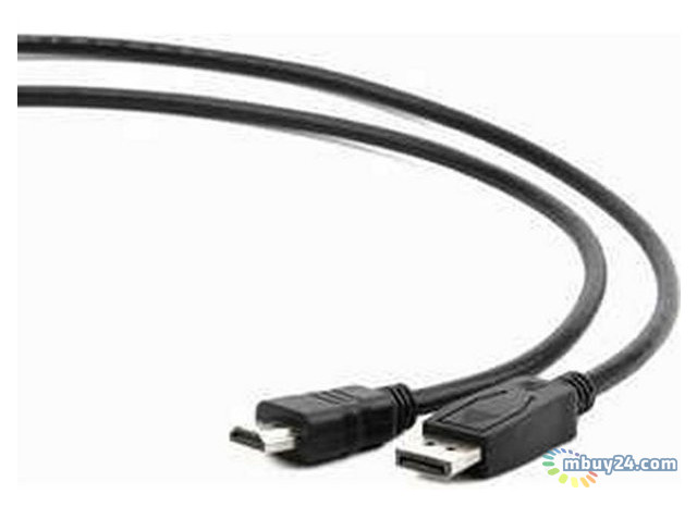 Кабель Cablexpert DisplayPort - DisplayPort 1 м чорний (CC-DP-1M) фото №1
