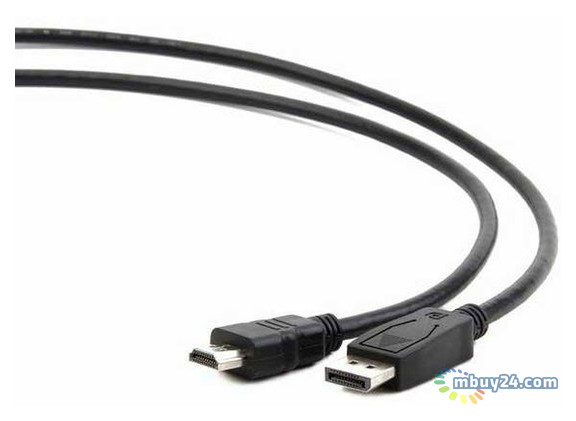 Кабель Cablexpert DisplayPort - HDMI (M/M) 1.8 м Black (CC-DP-HDMI-6) фото №1