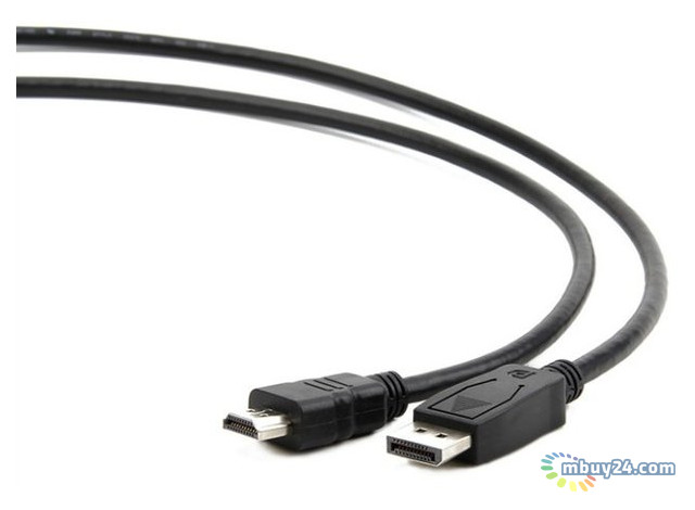 Кабель Cablexpert DiplayPort - HDMI 3 м чорний (CC-DP-HDMI-3M) фото №1