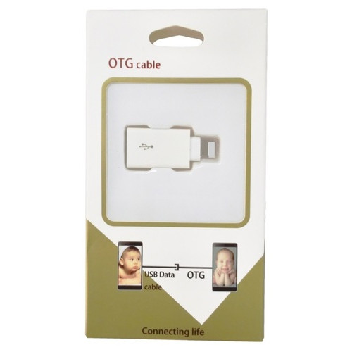 Перехідник Value USB 2.0 OTG для iPhone 5/6/7/iPad (S0677) фото №1