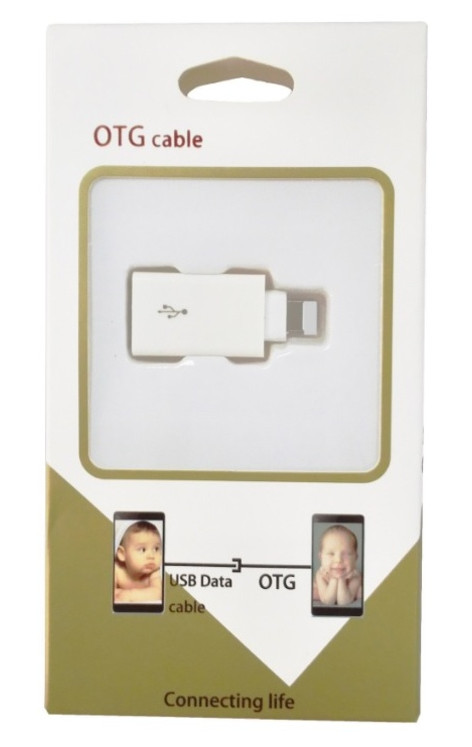 Перехідник Value USB 2.0 OTG для iPhone 5/6/7/iPad (S0677) фото №2