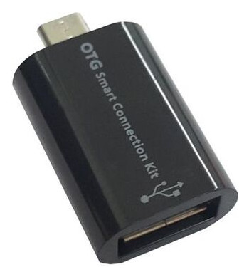 Перехідник Value OTG USB AF - MicroUSB AM Black (S0667) фото №1