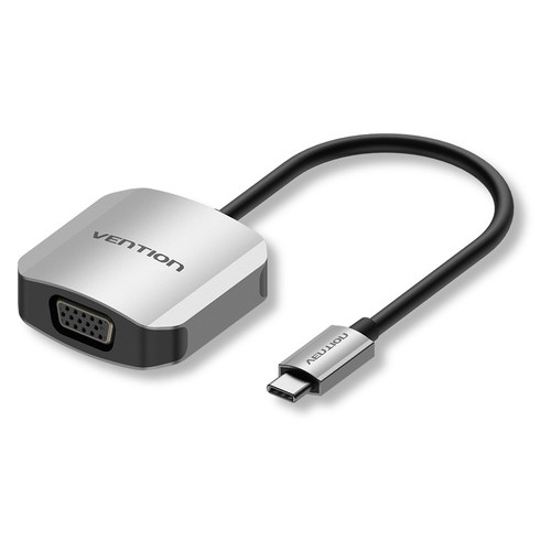 Перехідник Vention USB3.1 Type-C - VGA (F) 1080p 60Hz кабель 0.15м (TDFHB) фото №1