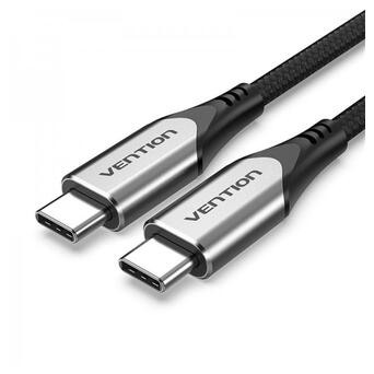 Кабель Vention USB-C - USB-C, 1.5 m, Grey (TAAHG) фото №1