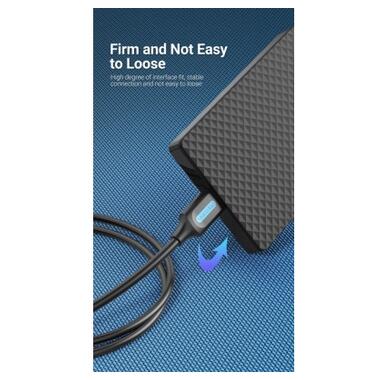 Дата кабель USB 2.0 AM to Mini 5P 2.0m black Vention (COMBH) фото №9